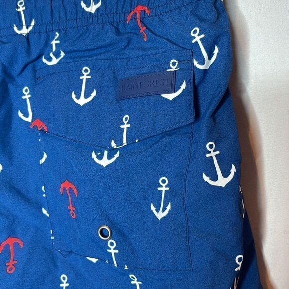 Rainforest Men’s Anchor Swim Shorts. Size Small. - Picture 9 of 13